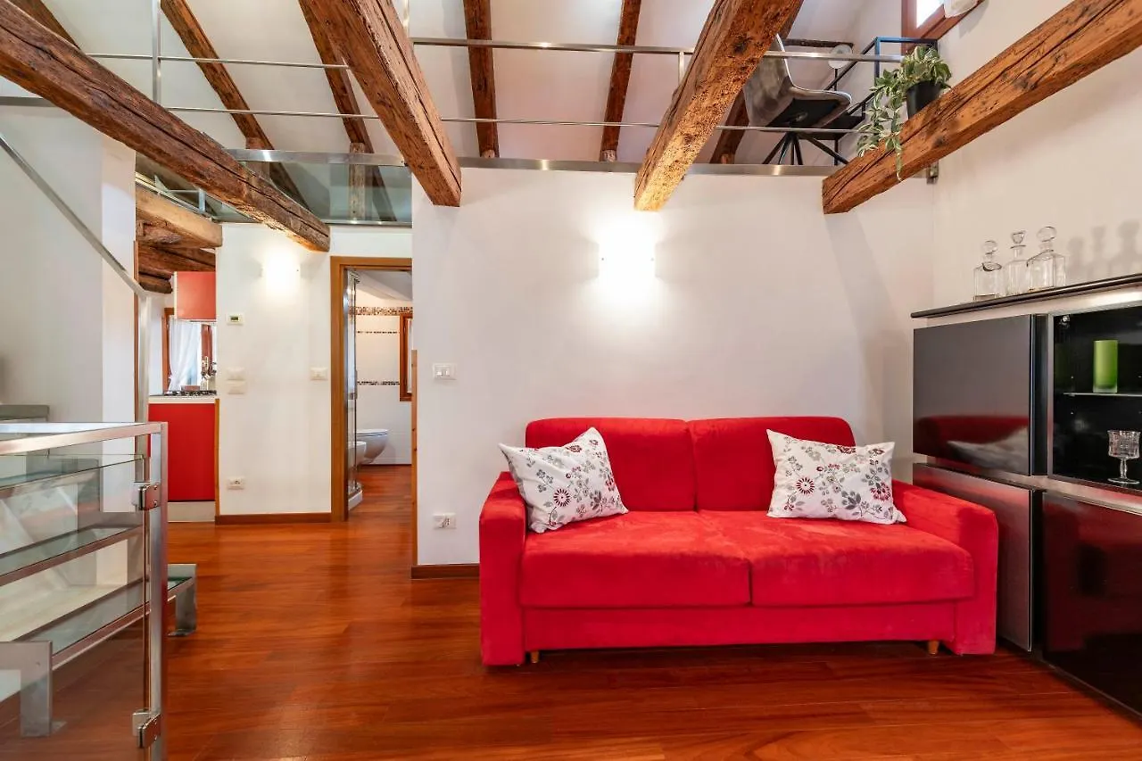 Glass House - Loft 2 Minutes To Rialto Bridge & View Wenecja 0*,