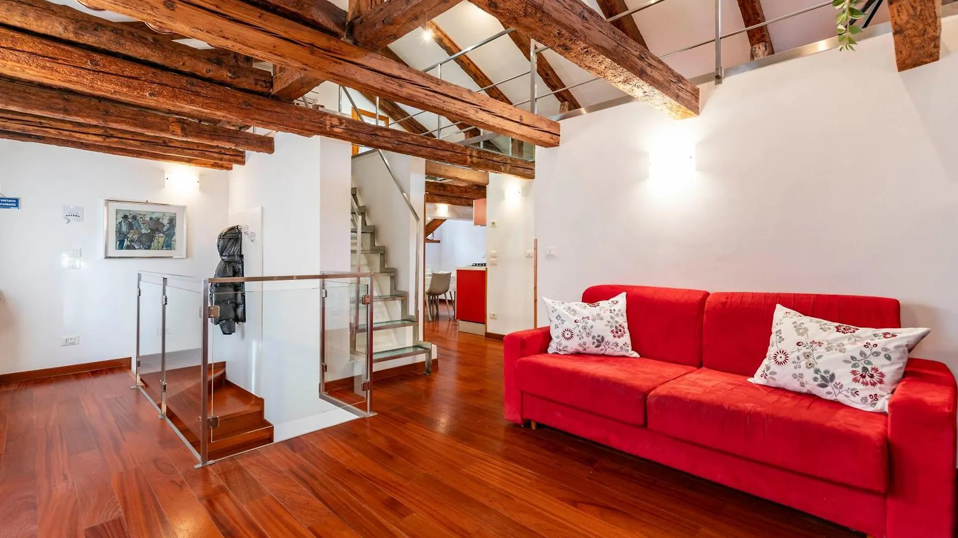 Apartament Glass House - Loft 2 Minutes To Rialto Bridge & View Wenecja