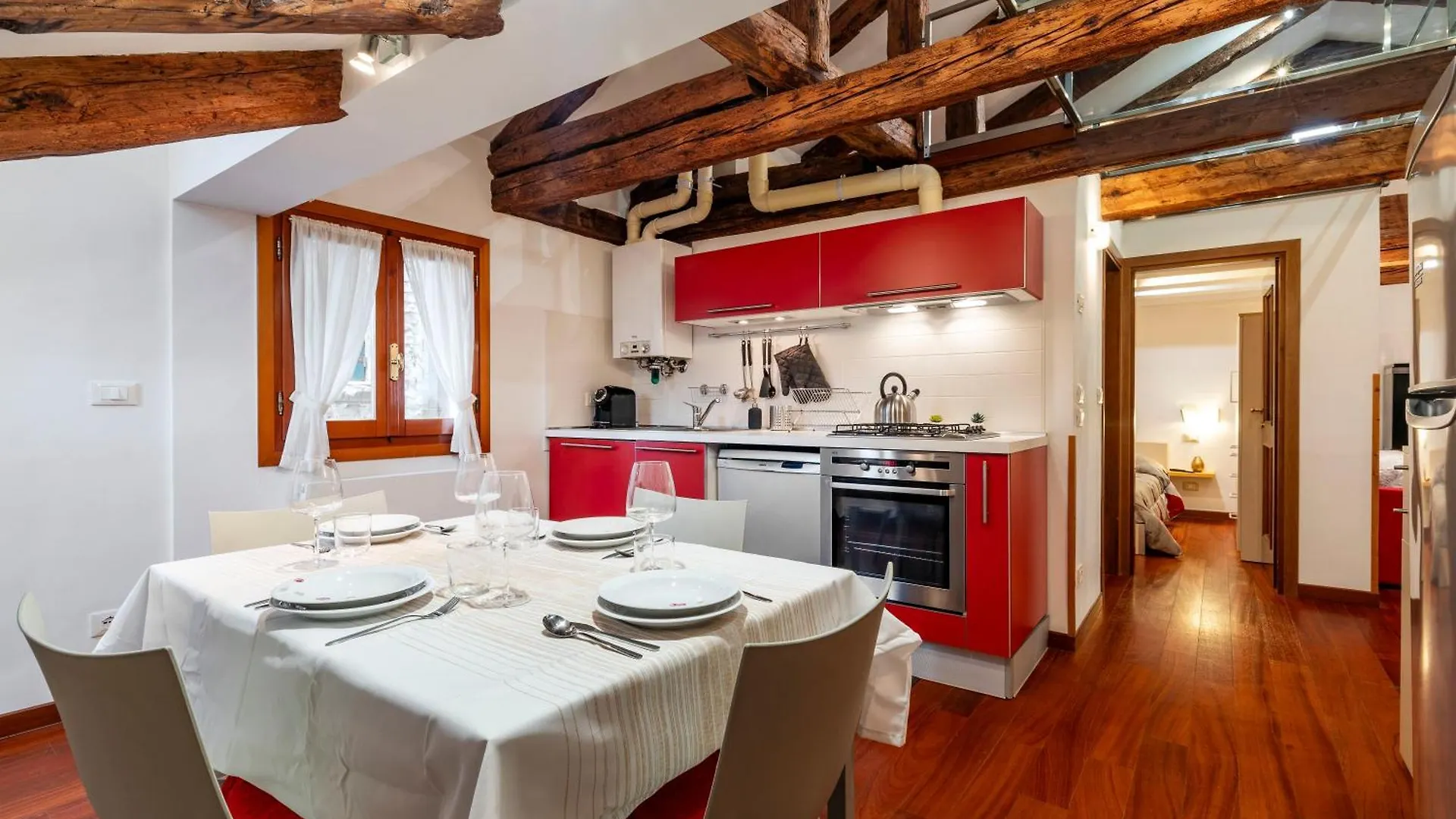 Glass House - Loft 2 Minutes To Rialto Bridge & View Wenecja