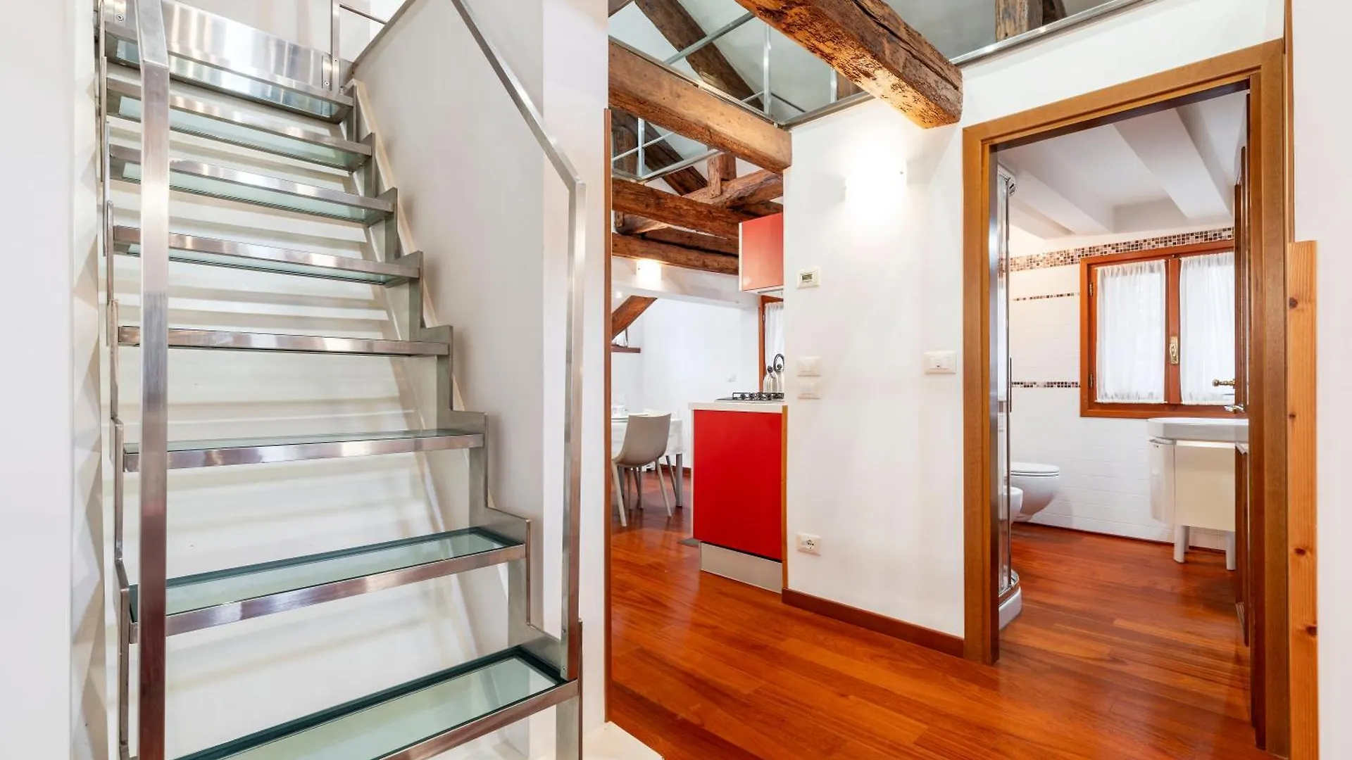 Glass House - Loft 2 Minutes To Rialto Bridge & View Wenecja Włochy